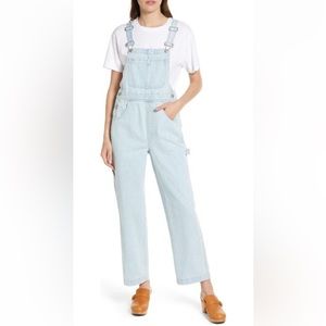 Madewell Oversized Carpenter Overalls, Bretton Wash, Medium